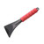 Red - Foam Grip Windshield Ice Scraper for Car