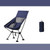 Navy Blue - Premium Portable Folding Chair