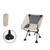 Beige - Premium Portable Folding Chair