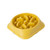 Yellow - 20cm Slow Eating Plastic Pet Treat Bowl Food Tray