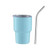3 Oz. Stainless Steel Insulated Mini Shot Tumbler with Straw