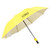 Logo Yellow Umbrella - Wine Bottle Shaped Foldable Windproof Umbrella