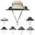 Solar Powered Cooling Hat w/ Dual Fans