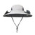 Light Gray - Solar Powered Cooling Hat w/ Dual Fans