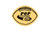 Buff Yellow Logo - 4" Econo Compressed Football Sponge