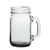 Black Blank - 16 oz. Import Mason Jars with Handles