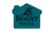 Teal Logo - 5" Standard Rubber House Jar Opener