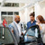 In use at a car dealership - Custom Magnetic Car Flag Kit - Single Reverse