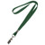 Dark Forest Green Blank - 3/4" Full Color Sublimation USA Made Lanyard