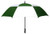 Hunter Green/White - Wind-Vented Automatic Golf Umbrella (60" Arc)