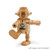 Wood Brown Logo - Robodroidbot Wooden Poseable Robot