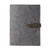 Slate Gray Country Red Blank - Pinyon Felt Mini Padfolio