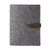 Distressed Brown Gray Blank - Pinyon Felt Mini Padfolio