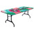 Slim Fitted Stretch Fit Tablecloth, 6' table, Fully printed.