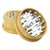 Natural Wood Beige Open Blank - Bamboo Herb Grinder
