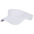 White Blank - Fahrenheit Performance Visor with Mesh Back