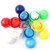 Keychain with Disposable Raincoat ponchos