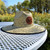 Straw Hat w/Bontsu Multifunctional Headwear Gift Set