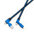 Blue/Black Blank - 3-in-1 Charging Cable