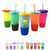 Mood Stadium Cup W/ Straw & Lid