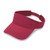Burgundy Red Blank - Athletic Performance Sun Visor