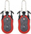 Portable Plastic Dual Digits Button Golf Score Counter