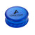 Royal Blue Logo - 3 Layer Plastic Clear Cigar Grinder