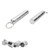 Detachable Aluminum Pill Box With Key Chain