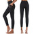 Premium Women's Fitness High Waist Yoga Leggings Tummy Control Sport Tights With Side Pocket