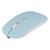 Sky Blue - LED Rechargeable Wireless Mouse