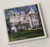 White Onyx - Etched - Square Smooth-Texture Coaster