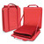Red Blank - Portable Stadium Seat & Blanket Set