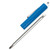 Bright Blue Blank - Jumbo Pocket Screwdriver - Reversible 3/16" Flat Tip & #1 Phillips Blade w/Magnet Top