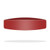 Red 7628 - Wide Silicone Wristband (3/4" Wide)