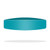 Teal 320 - Wide Silicone Wristband (3/4" Wide)