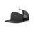 Charcoal/White/Black - 7 Panel Mesh Back Trucker Cap w/ Snapback Closure