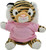 6" Sitting Tiger Beanie