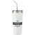 SM-6946WH Back - Faye 20oz Vacuum Tumbler w/ SS Straw