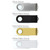 Imprint Area - iClick® 3.0 Silver Swivel USB Flash Drive 32GB