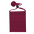 Maroon - RPET Recycled Pouch With Front Zipper Pocket
