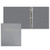 Gray Blank - 2" Entrapment Angle D Ring Binder