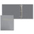 Gray Blank - 2 1/2" Entrapment Angle D Ring Binder