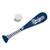 Flat Baseball Bat and 1 Plastic Ball