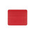 Red - PU Leather Credit Card Holder w/Wallet