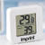 White Logo - Household Thermometer Digital Hygrometer