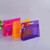 20mil PVC Zippered Toiletry Makeup Bag Handle Bag