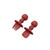 Red - Mini Baby Silicone Spoon Set