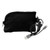 Black Blank - RPET Zip Around Cable Set