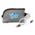 Gray Logo - RPET Zip Around Cable Set