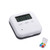 Gray White - 4 Compartments Medicine Pill Case With Alarm Reminder